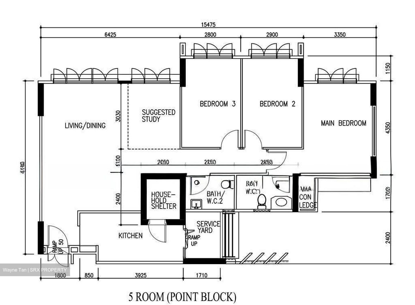 Blk 316C Yishun Greenwalk (Yishun), HDB 5 Rooms #611943561